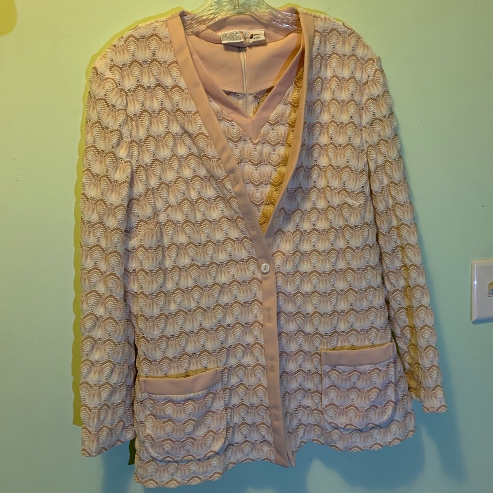 Elegant V-Neck Sweater+Vest